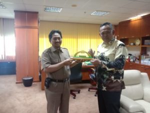 Sampaikan Proposal Bantuan, Wabup Pringsewu Kunjungi Kementan RI