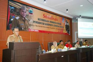 Diskominfo Lamsel Gelar Sosialisasi Bagi OPD Guna Wujudkan Keterbukaan Informasi Publik