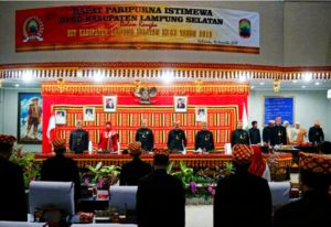 DPRD Gelar Paripurna HUT Kabupaten Lampung Selatan Ke-63, Nanang Ermanto Ajak Masyarakat Panjatkan Syukur