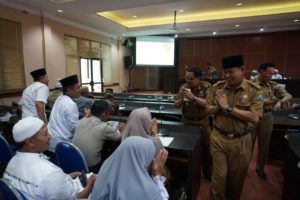 Sebanyak 30 Masyarakat Peserta Program Umrah Pemerintah Kabupaten Lampung Selatan Ikuti Manasik