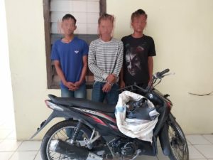 Tim Reskrim Polsek Palas Lamsel,Bekuk 3 Pelaku Curat