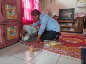 Berbuat Nyata, Hipni Kunjungi Korban Kebakaran di Penengahan