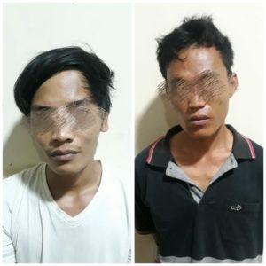 Polsek Natar Bekuk Dua Pengedar Shabu