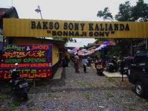 Grand Opening Bakso Sony Kalianda Menyediakan 50 Kupon Untuk Anak Yatim