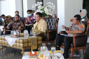 Antisipasi Meluasnya Penyebaran Corona, Gubernur Lampung Gelar Rapat Koordinasi Bersama Bupati dan Walikota