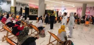 Puluhan Santri Asal Lamsel Jalani Screening