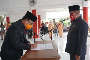 Nanang Ermanto Lantik Pj Sekda