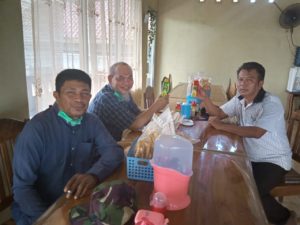 Aribun Sayunis Lagi Bagikan Ribuan Sabun Antiseptik di 5 Desa Kecamatan Sidomulyo