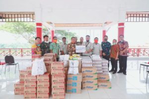 Pandemi Covid-19, PT. Sugar Labinta Beri Bantuan Pada Pemkab Lamsel