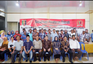 Budi Yuhanda Sosialisasi Perda Rembug Pekon