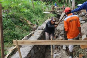 Ditengah Covid-19 Pemdes Batu Balak Fokus Pembangunan