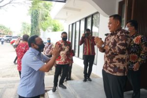 Sambangi Lamsel Dirjen Perikanan Budidaya KKP Akan Bangun Klaster Budidaya Udang