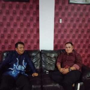 Nanang Ermanto Bertemu Ketua DPD Perindo Lamsel Aribun Sayunis