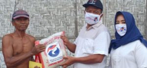 Aksi Peduli Sosial, Aribun Sayunis bagikan Beras di 3 Desa Jati Agung