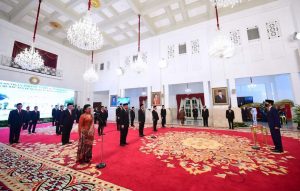 Presiden Jokowi Lantik 20 Duta Besar RI untuk Negara Sahabat