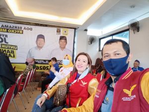 Partai Garuda Siap Berjuang Menangkan Rycko-Jos
