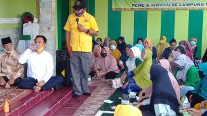 Silaturahmi Bunda Rina TEC Bersama “Emak-Emak” Berlangsung Tertib Sesuai Protokol Kesehatan