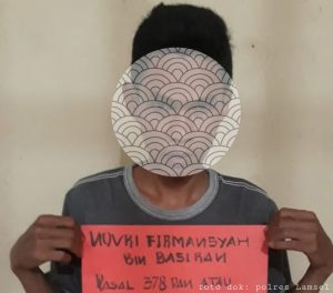 Penipu Beli Daging Ditangkap Tim Opsnal Polsek Natar