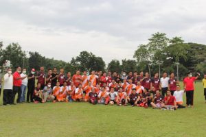 Gol-gol Tim Warkof Benamkan Tim NE-B di Way Galih