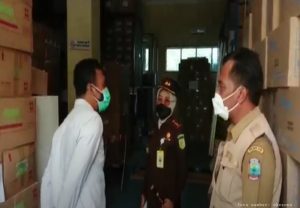 Cek Ketersediaan Obat, Kejari Lamsel Kunjungi Dinkes dan RS Bob Bazar