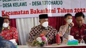 Pembinaan Aparatur Desa di Kecamatan Bakauheni Menjadi Penutup Musrembang 2022