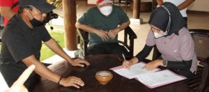 Pemkab Lamsel Sosialisasikan Penggunaan Aplikasi PeduliLindungi dan Penerapan Prokes Pada Destinasi Wisata