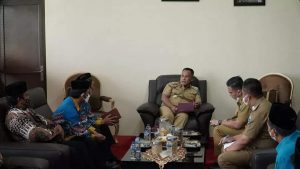 Audiensi Dengan Bupati Lamsel, PGMNI Sampaikan Perihal Kepengurusan