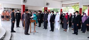 Pemkab Lamsel Kembali Lantik 74 Pejabat Eselon II, III, IV