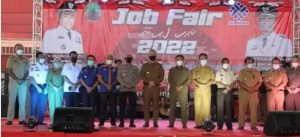 Komisi IV DPRD Lamsel Hadiri Job Fair Tahun 2022