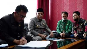 Bupati Lamsel Terima Audiensi BPS