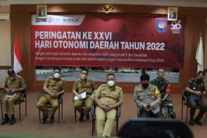 Bupati Lamsel Hadiri Peringatan Hari Otonomi Daerah Ke XXVI