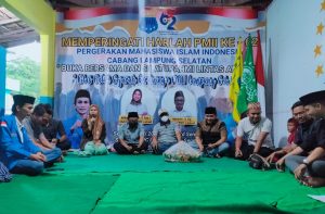 PMII Lamsel Peringati Harlah KE-62
