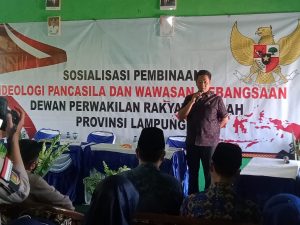 Raden Muhammad Ismail Sosialisasi Pembinaan Ideologi Pancasila dan Wawasan Kebangsaan