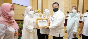 Lampung Selatan Raih 2 Penghargaan Dalam Aksi Konvergensi Penurunan Stunting