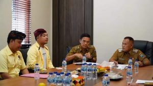 Audiensi Bersama Pengurus DPK Peradah, Bupati Nanang Ermanto Ajak Pemuda Hindu Sinergi Dalam Menjaga Kelestarian Budaya