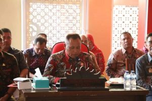 Pemkab Lamsel Tandatangani Perubahan Kedua Perjanjian Pinjaman PEN Dengan PT. SMI
