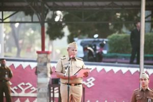 Tingkatkan Peran Sebagai Abdi Negara, Bupati Lamsel Pinta ASN Terapkan Makna Panca Prasetya Korpri