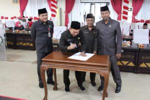 DPRD Lamsel Setujui Raperda Perubahan APBD 2022