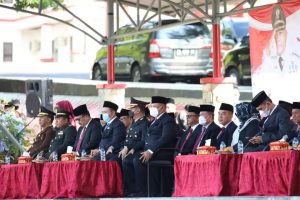 Bupati Lamsel Pimpin Upacara Peringatan Hari Kesaktian Pancasila Tahun 2022