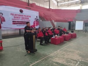 BSPN Lamsel Gelar Pelatihan Pelatih Saksi, PDI Perjuangan Lampung Targetkan Hattrick Pemilu 2024