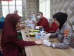 Polres Lampung Selatan dan PLTU Sebalang Gelar Pemeriksaan Kesehatan Gratis