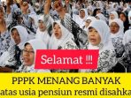 Kontrak PPPK Guru Dihapus, Ini Usia Pensiun yang Ditetapkan