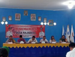 Pemdes Rajabasa Gelar MusrenbangDes : Fokus Infrastruktur dan Bangun SDM Lebih Baik
