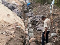 Tanpa Plang dan Tembusan Ke Pemdes, Proyek Saluran Irigasi Di Desa Wai Muli Seperti Siluman