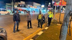 Ciptakan Kamtibmas Kondusif, Tiga Pilar Gelar Patroli Gabungan Malam di Wilayah Kecamatan Natar