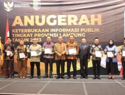 Pemprov Lampung Berkomitmen Tingkatkan Pelayanan Keterbukaan Informasi Publik