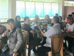 Pererat Silaturahmi dan Kebersamaan, Diskominfo Lamsel Makan Bersama Wartawan