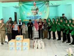 HUT Ketua Persit, Gelar Baksos di Yayasan Sosial Tresna Werdha