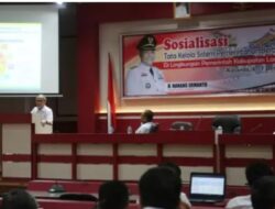 Dinas Kominfo Lampung Selatan Gelar Sosialisasi Tata Kelola SPBE