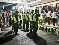 Forkopicam Natar Patroli Kamtibmas dan Monitoring Bangsit Perayaan Tahun baru 2024